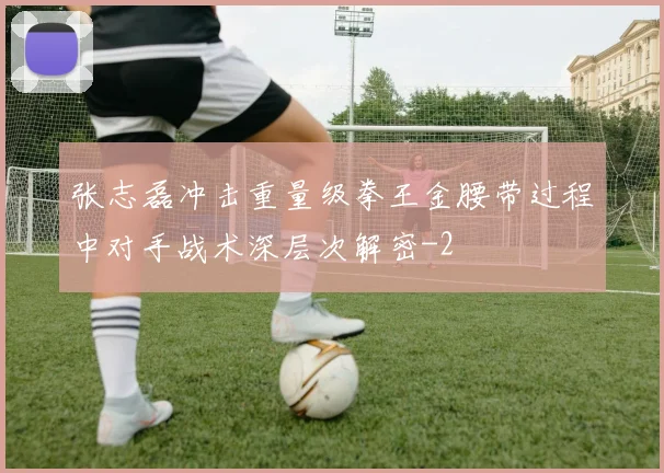 张志磊冲击重量级拳王金腰带过程中对手战术深层次解密